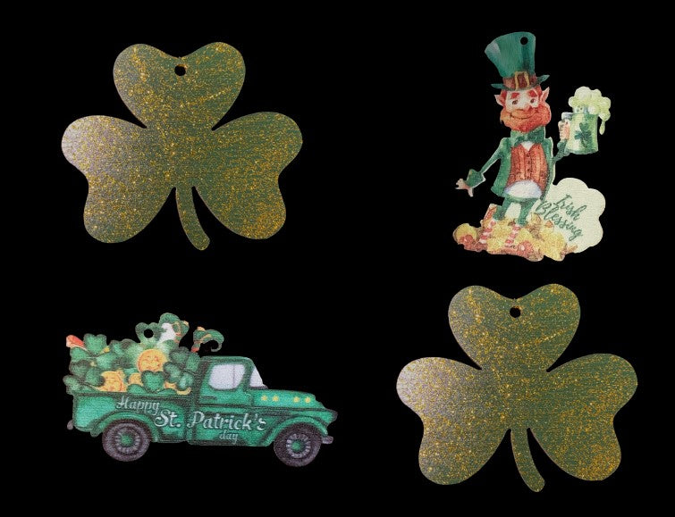 Irish Blessing St. Patrick's Day Ornament Set