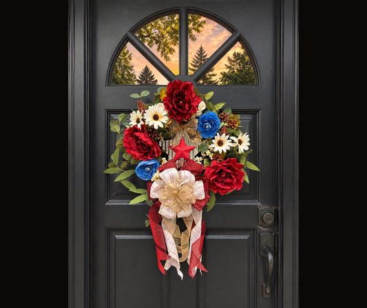 Ready Made Wreath Kit For Summer, Fall AND Winter!
