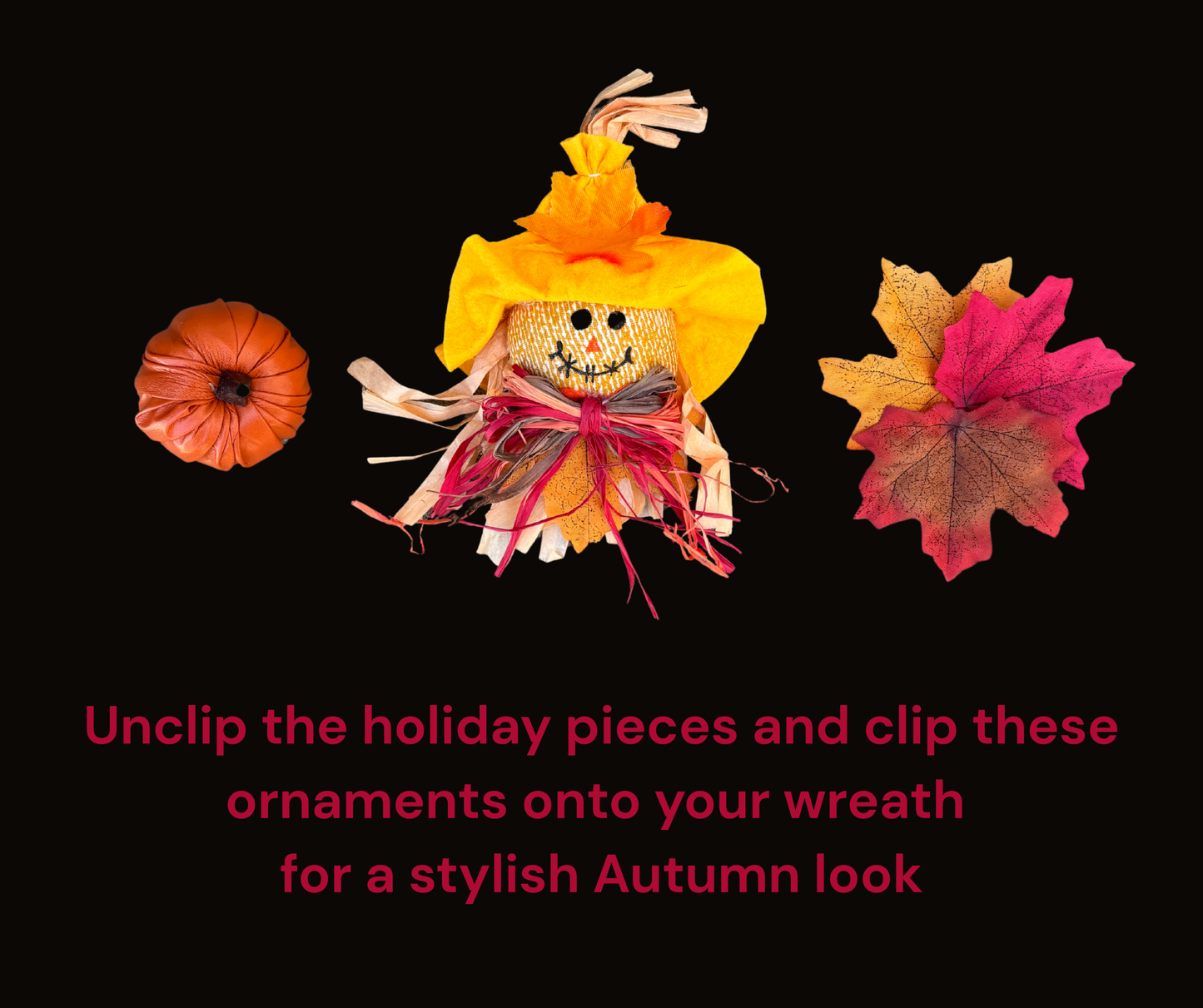 Ready Made Wreath Kit For Summer, Fall AND Winter!