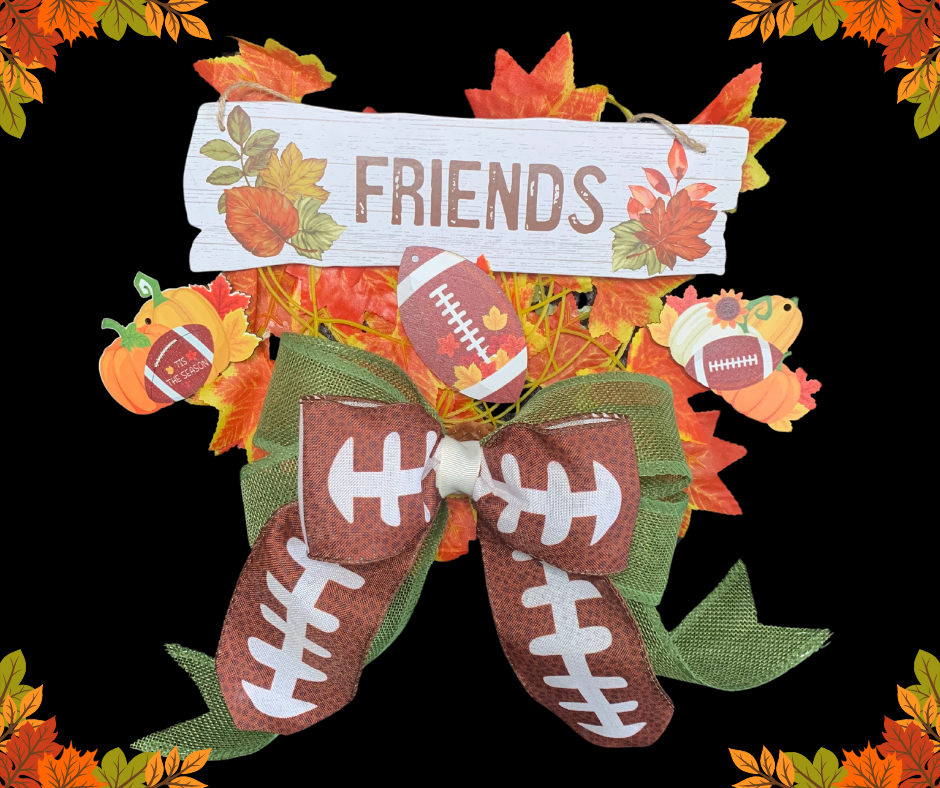 Football & Friends Wreath Kit