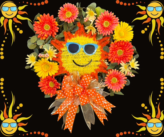Fun In The Summer Sun Ready Made DIY Wreath Kit