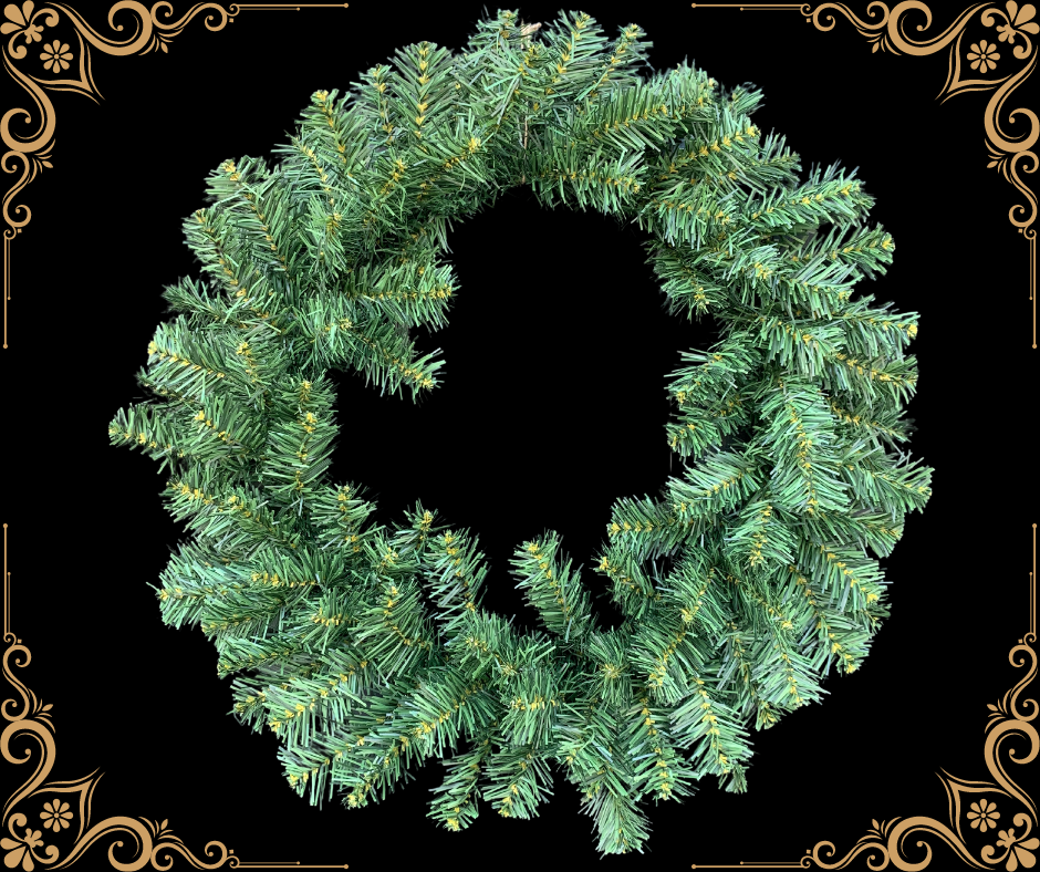 Blank Canvas Pine Wreath