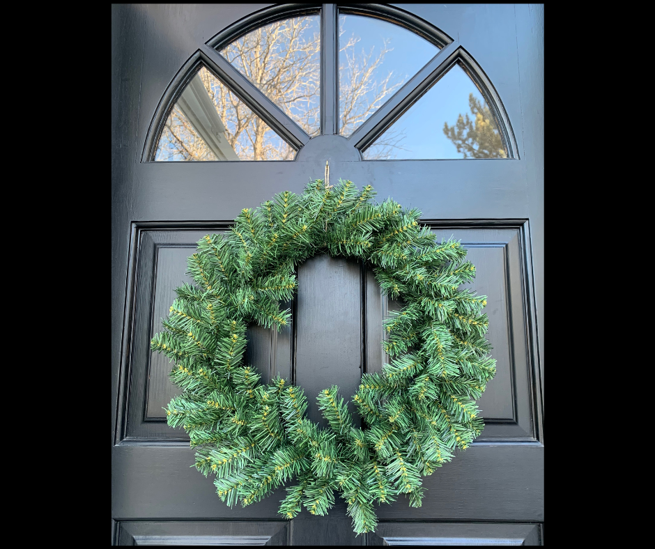 Blank Canvas Pine Wreath