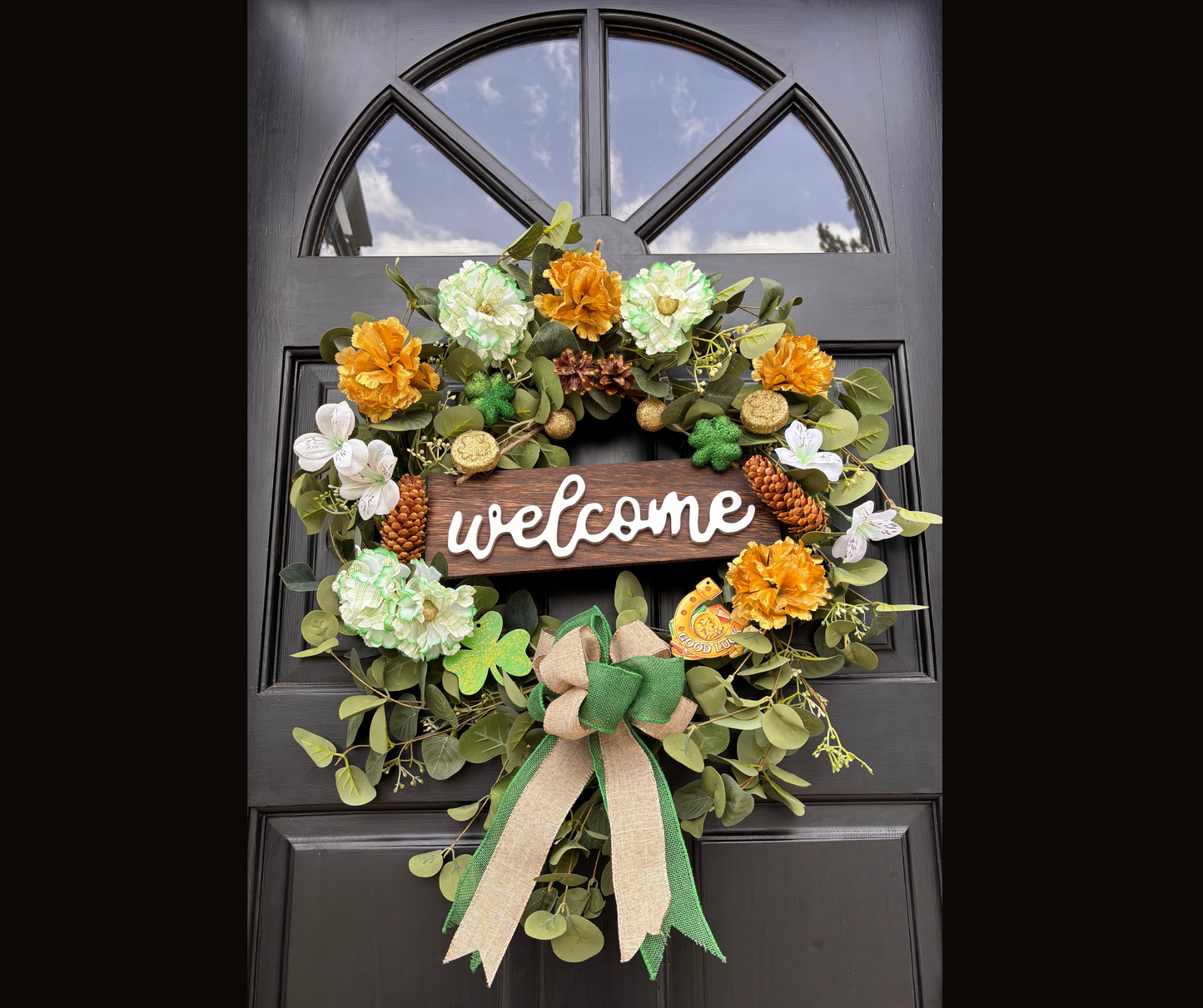 Instant Shamrock Glam: Quick and Easy DIY Wreath Kit for a Dash of St. Patrick's Day Spirit