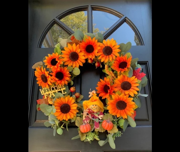 Welcome Fall Kit With Vibrant Sunflowers