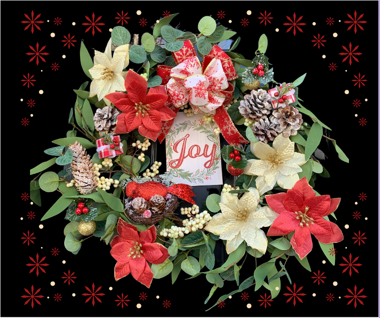 The "Joy" of Christmas DIY Wreath Kit