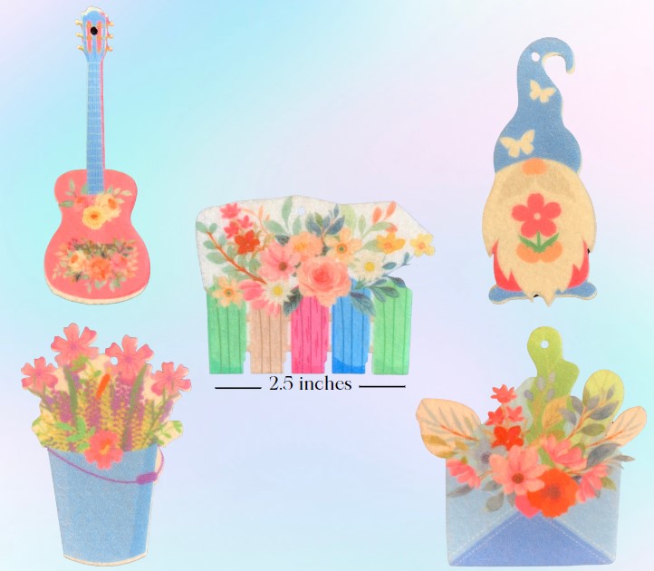 Flowers Everywhere Felt Ornament Kit